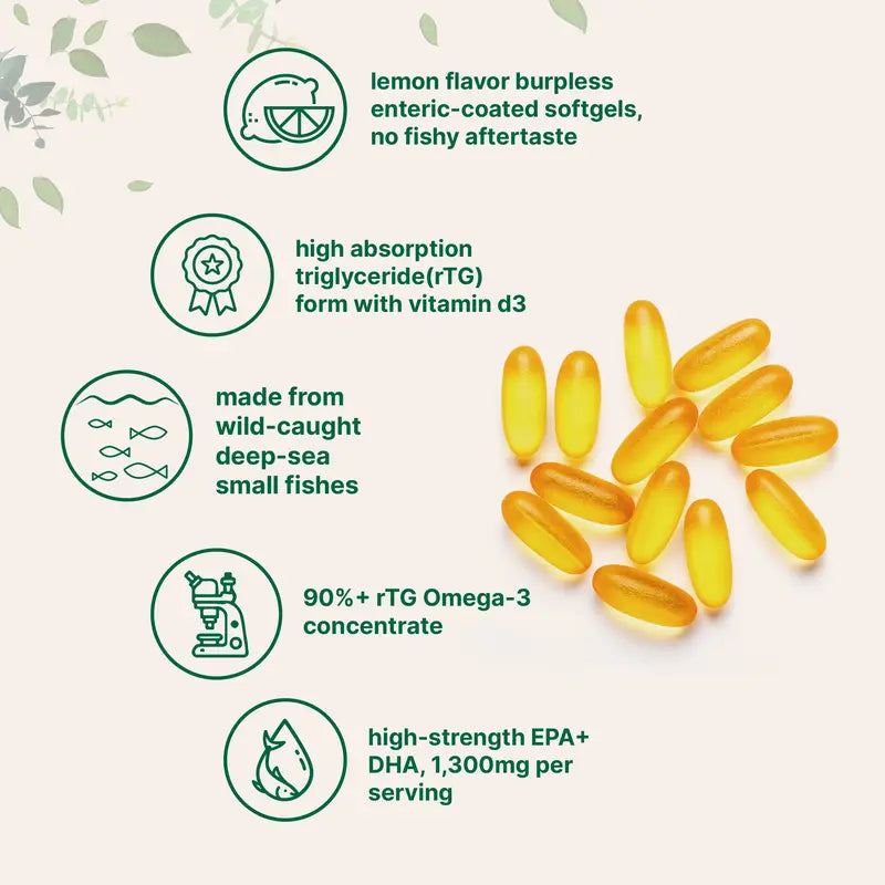 Lani Omega 3 Fish Oil Capsules