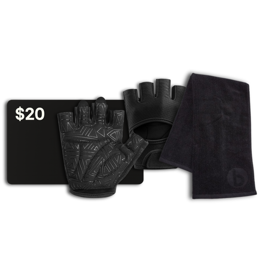 Lani $20 Gift Card, Workout Gloves, and Sweat Towel